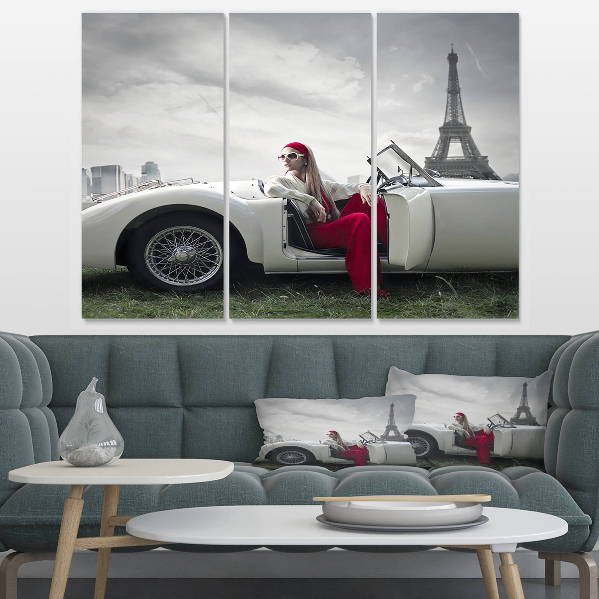 Designart - Fashion Woman in Car